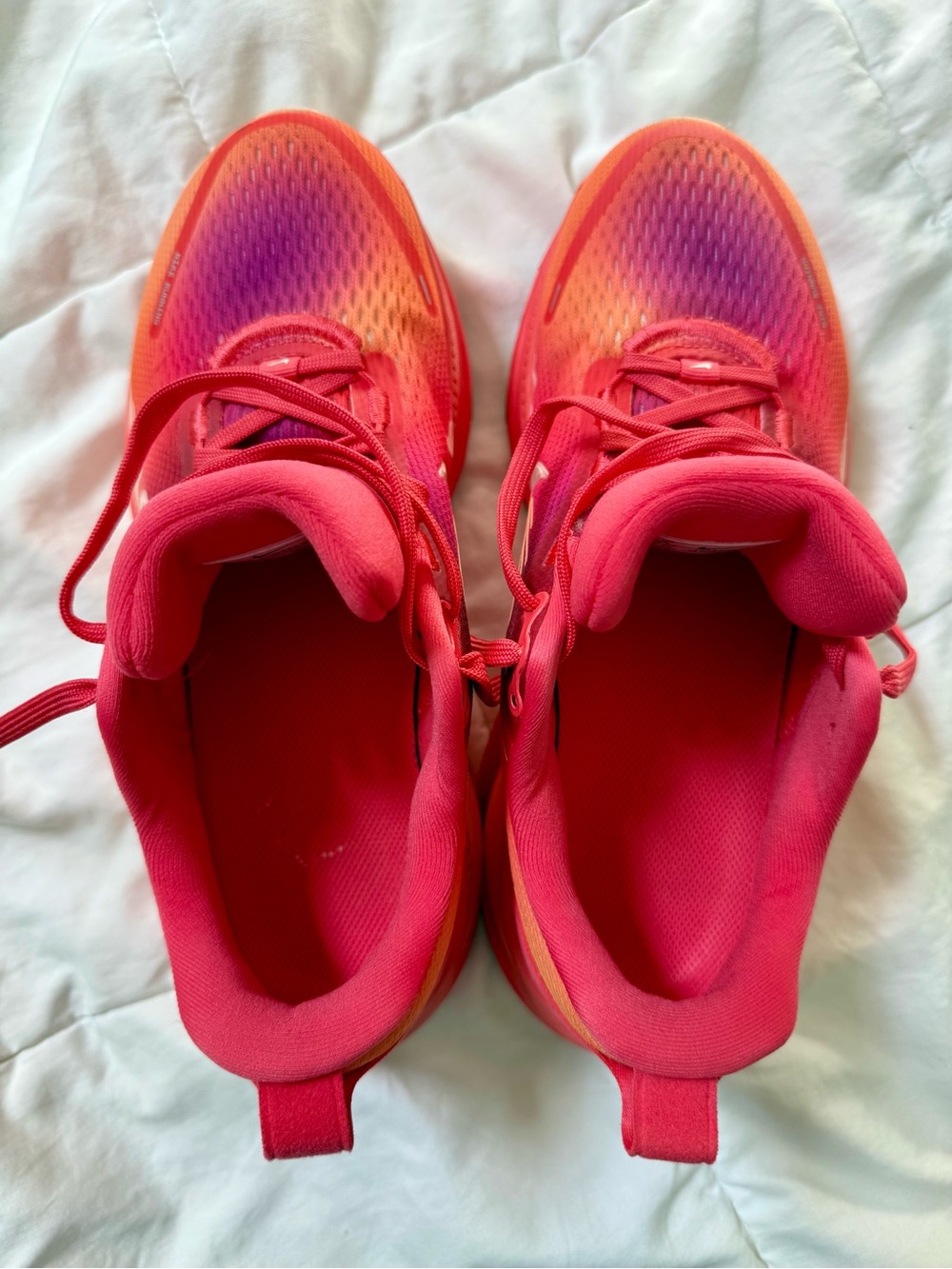 Nike Women's Vomero 18 Running Shoes Bolt Orange/Deep Red Size 8 ZoomX Foam - Picture 11 of 14